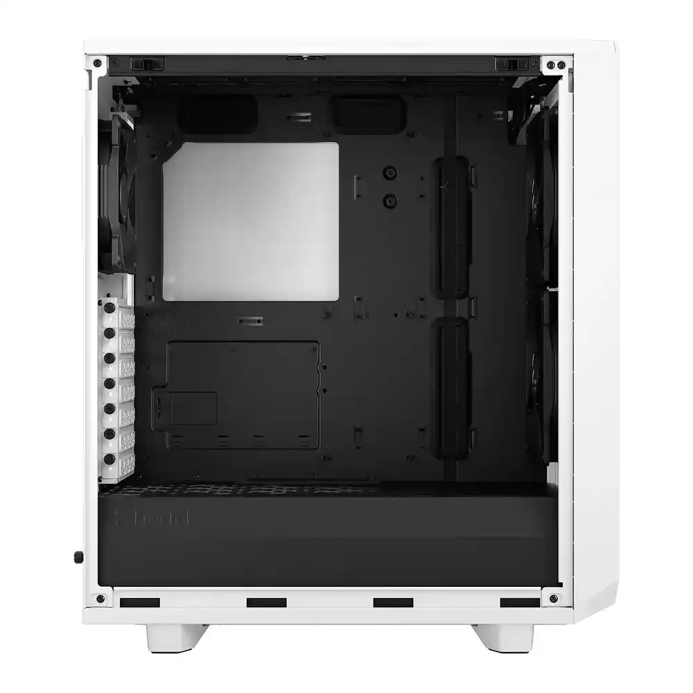 (image for) Fractal Meshify 2 Compact White Mid Tower Tempered Glass PC Case